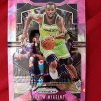 Load image into Gallery viewer, 2020 Prizm Andrew Wiggins Pink Ice #160 Kansas Jayhawks Timberwolves
