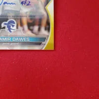 Load image into Gallery viewer, 2023 Bowman U 1st Bowman Al-Amir Dawes Auto /75 Seton Hall SHIPPING IS INCLUDED
