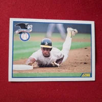 1990 Score Rickey Henderson #698 Oakland A's HOF SHIPPING IS INCLUDED