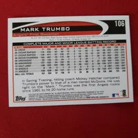 Load image into Gallery viewer, 2012 Topps Mark Trumbo Gold Cup RC #106 Los Angeles Angels SHIPPING IS INCLUDED
