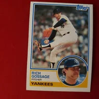 Load image into Gallery viewer, Rich &quot;Goose&quot; Gossage Topps Lot (2 Cards) New York Yankees HOF SHIPPING IS INCLUDED
