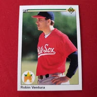 Load image into Gallery viewer, 1990 Upper Deck Robin Ventura Star rookie #21 White Sox SHIPPING IS INCLUDED
