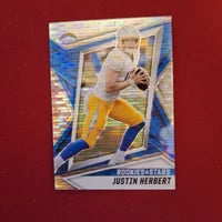 Load image into Gallery viewer, 2021 Rookies &amp; Stars Justin Herbert Disco Prizm #75 LA Chargers SHIPPING IS INCLUDED
