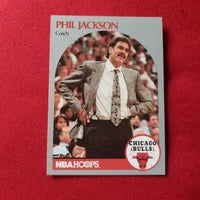 Load image into Gallery viewer, Legendary coach 1990 NBA Hoops Phil Jackson #308 Chicago Bulls HOF SHIPPING IS INCLUDED
