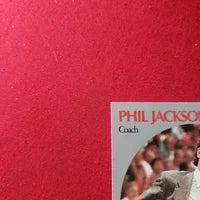 Load image into Gallery viewer, Legendary coach 1990 NBA Hoops Phil Jackson #308 Chicago Bulls HOF SHIPPING IS INCLUDED
