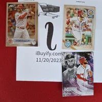 Load image into Gallery viewer, Bryce Harper three card Topps Lot Washington Nationals SHIPPING IS INCLUDED
