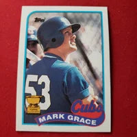 Load image into Gallery viewer, 1989 Topps Mark Grace All-Star RC #465 Chicago Cubs SHIPPING IS INCLUDED
