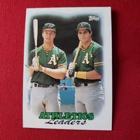 Load image into Gallery viewer, 1988 Topps Bash brothers Canseco McGwire Athletics #759 SHIPPING IS INCLUDED
