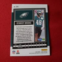 Load image into Gallery viewer, 2023 Score Kennedy Brooks RC #344 Oklahoma Sooners/Eagles SHIPPING IS INCLUDED
