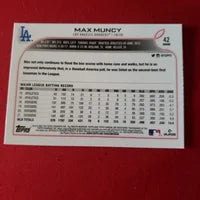 Load image into Gallery viewer, 2022 Topps Chrome Max Muncy #42 Los Angeles Dodgers SHIPPING IS INCLUDED
