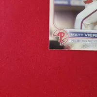 Load image into Gallery viewer, 2022 Topps Crome Matt Vierling RC #181 Philadelphia Phillies SHIPPING INCLUDED
