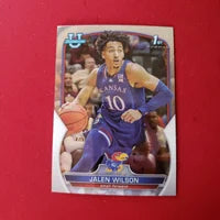 2023 Bowman U Jalen Wilson 1st Bowman #67 Kansas Jayhawks SHIPPING IS INCLUDED