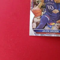 Load image into Gallery viewer, 2023 Bowman U Jalen Wilson 1st Bowman #67 Kansas Jayhawks SHIPPING IS INCLUDED
