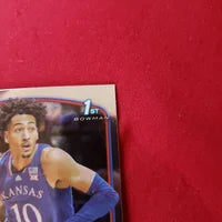 Load image into Gallery viewer, 2023 Bowman U Jalen Wilson 1st Bowman #67 Kansas Jayhawks SHIPPING IS INCLUDED
