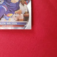 Load image into Gallery viewer, 2023 Bowman U Jalen Wilson 1st Bowman #67 Kansas Jayhawks SHIPPING IS INCLUDED
