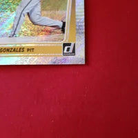 Load image into Gallery viewer, 2021 Donruss Nick Gonzales Rated Prospect Rapture Parallel Pirates SHIPPING IS INCLUDED

