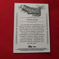Load image into Gallery viewer, 2020 Topps Allen &amp; Ginter Turquoise Digging Deep #DD-15 SHIPPING IS INCLUDED
