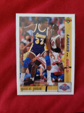 Load image into Gallery viewer, 1993 Upper Deck Magic Vs Jordan #34 Classic Confrontation SHIPPING INCLUDED
