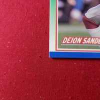 Load image into Gallery viewer, 1990 Score Deion Sanders #95 HOF 2nd Year Atlanta Falcons SHIPPING IS INCLUDED
