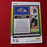 Load image into Gallery viewer, 2022 Score J.K. Dobbins #185 Yellow Ohio St Buckeyes/Ravens SHIPPING IS INCLUDED
