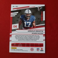 Load image into Gallery viewer, 2022 Prestige Arnold Ebiketie RC #362 Penn St. Atlanta Falcons SHIPPING IS INCLUDED
