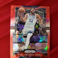 Load image into Gallery viewer, 2020 Prizm KarlAnthony-Towns Red Ice #161 Kentucky Wildcats/Timberwolves SHIPPING INCLUDED
