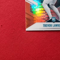 Load image into Gallery viewer, 2021 Phoenix Trevor Lawrence RC #101 Fire Burst Clemson Tigers SHIPPING INCLUDED
