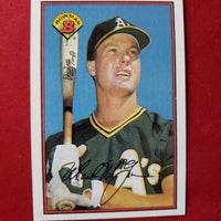 Load image into Gallery viewer, 1989 Bowman Tiffany Mark McGwire #197 Oakland Athletics SHIPPING IS INCLUDED
