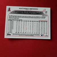 Load image into Gallery viewer, 2023 Topps Chrome Anthony Rendon #126 X-Fractor Angels SHIPPED AND INSURED
