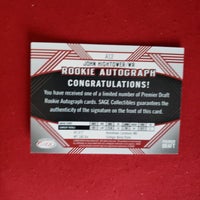 Load image into Gallery viewer, 2020 Sage Hit John Hightower RC Auto Boise State Broncos/Chargers SHIPPING IS INCLUDED
