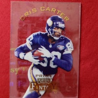 1995 Playoff Prime Chris Carter Fantasy Team The Ohio State University/Minnesota Vikings HOF SHIPPING IS INCLUDED