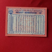 Load image into Gallery viewer, 1991 Topps 40th Rickey Henderson #670 Oakland A&#39;s HOF SHIPPING IS INCLUDED
