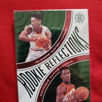 Load image into Gallery viewer, 2020 Illusions De&#39;Andre Hunter Dominique Wilkins Rookie Reflections #11 Atlanta Hawks SHIPPING IS INCLUDED
