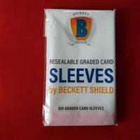 Load image into Gallery viewer, 100 Beckett Shield Resealable Graded Card sleeves SHIPPING IS INCLUDED
