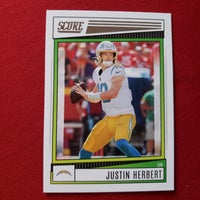 Load image into Gallery viewer, 2022 Score Justin Herbert #136 Oregon Ducks/Chargers SHIPPING IS INCLUDED
