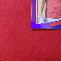 Load image into Gallery viewer, 2021 Donruss Mike Trout face mask variant Holo Purple SHIPPING IS INCLUDED
