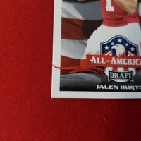 Load image into Gallery viewer, 2020 Leaf Draft All-American Jalen Hurts RC #7 Oklahoma Sooners/Philadelphia Eagles SHIPPING INCLUDED
