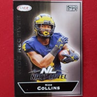 2021 Premier Draft Nico Collins Next Level #49 Houston Texans Michigan Wolverines SHIPPING INCLUDED