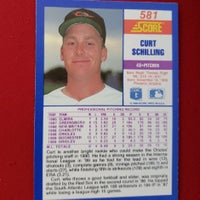 Load image into Gallery viewer, 1990 Score Curt Schilling RC #581 Boston Red Sox HOF SHIPPING INCLUDED
