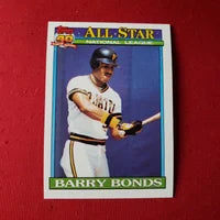 1991 Topps 40th Barry Bonds All Star #401 Pitsburgh Pirates SHIPPING IS INCLUDED
