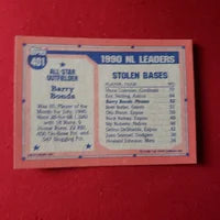 Load image into Gallery viewer, 1991 Topps 40th Barry Bonds All Star #401 Pitsburgh Pirates SHIPPING IS INCLUDED

