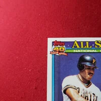 Load image into Gallery viewer, 1991 Topps 40th Barry Bonds All Star #401 Pitsburgh Pirates SHIPPING IS INCLUDED
