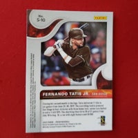 Load image into Gallery viewer, 2020 Prizm Fernando Tatis JR #S-10 SCORCHING San Diego Padres SHIPPING INCLUDED
