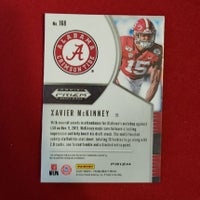 Load image into Gallery viewer, 2020 Prizm Xavier McKinney Silver #168 Alabama Crimson Tide N.Y. Giants SHIPPING INCLUDED

