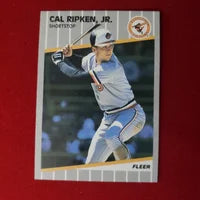 Load image into Gallery viewer, 1989 Fleer Cal Ripkin Jr. #617 Baltimore Orioles HOF SHIPPED AND INSURED
