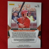 Load image into Gallery viewer, 2020 Prizm Will Wilson Top of Class RC #toc-15 SHIPPING IS INCLUDED
