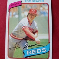 Load image into Gallery viewer, 1980 Topps Tom Seaver #500 Cincinnati Reds HOF SHIPPING IS INCLUDED
