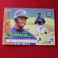Load image into Gallery viewer, 1993 Fleer Ultra Ken Griffey Jr. #619 Seattle Mariners HOF SHIPPING IS INCLUDED
