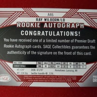 Load image into Gallery viewer, 2020 Sage Hit Ray Wilborn Auto #A46 Green Bay Packers Ball State Cardinals SHIPPING IS INCLUDED
