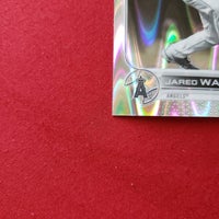 Load image into Gallery viewer, 2023 Topps Chrome Jared Walsh Black &amp; White Raywave LA Angels SHIPPED &amp; INSURED
